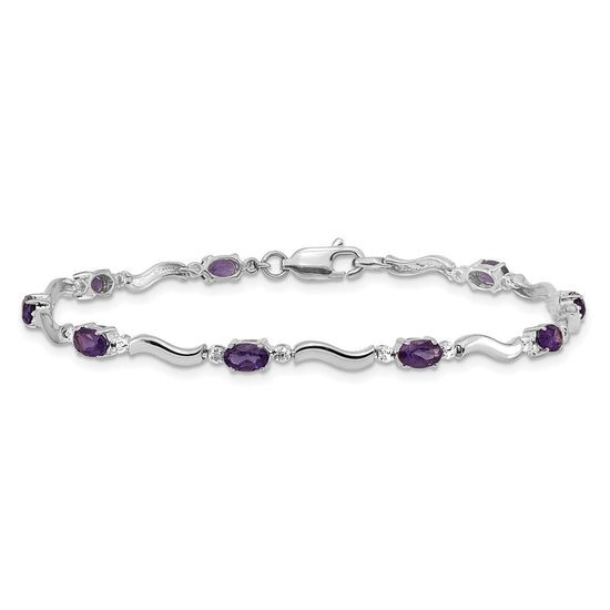 Gold Diamond & Gemstone Bracelets