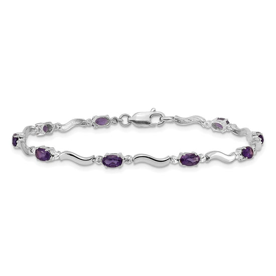 Gold Diamond & Gemstone Bracelets
