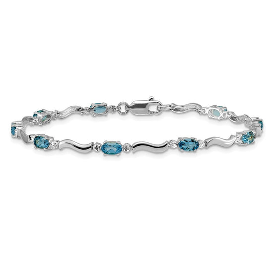 Gold Diamond & Gemstone Bracelets