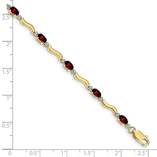 Gold Diamond & Gemstone Bracelets