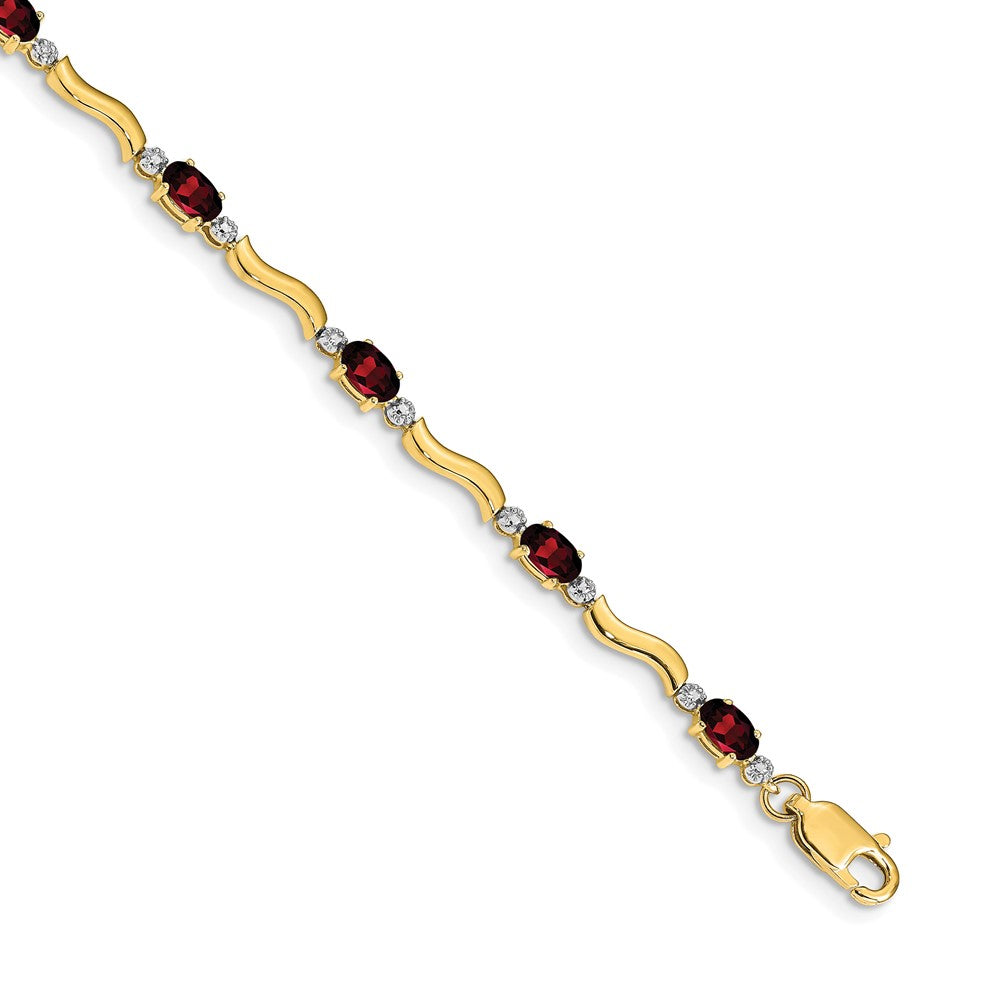 Gold Diamond & Gemstone Bracelets