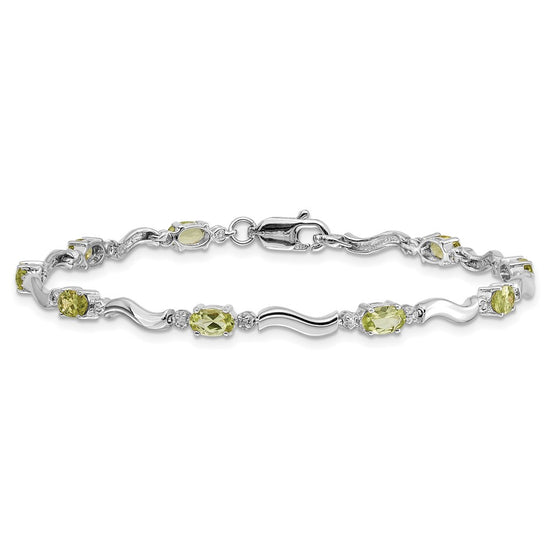 Gold Diamond & Gemstone Bracelets