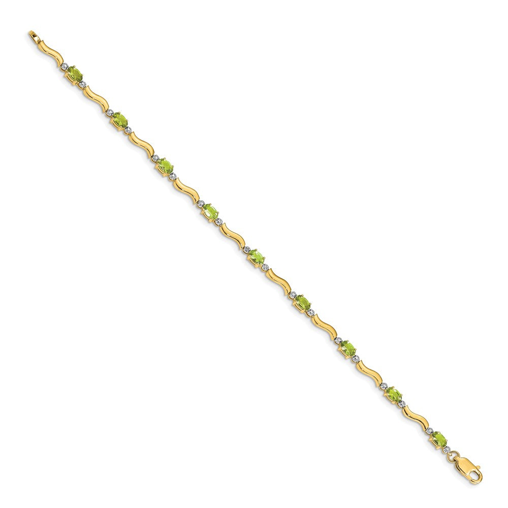 Gold Diamond & Gemstone Bracelets
