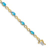 Gold Diamond & Gemstone Infinity Bracelets