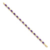 Gold Floral Diamond & Gemstone Bracelets