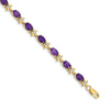 Gold Floral Diamond & Gemstone Bracelets