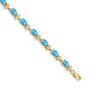 Gold Floral Diamond & Gemstone Bracelets
