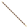 Gold Floral Diamond & Gemstone Bracelets