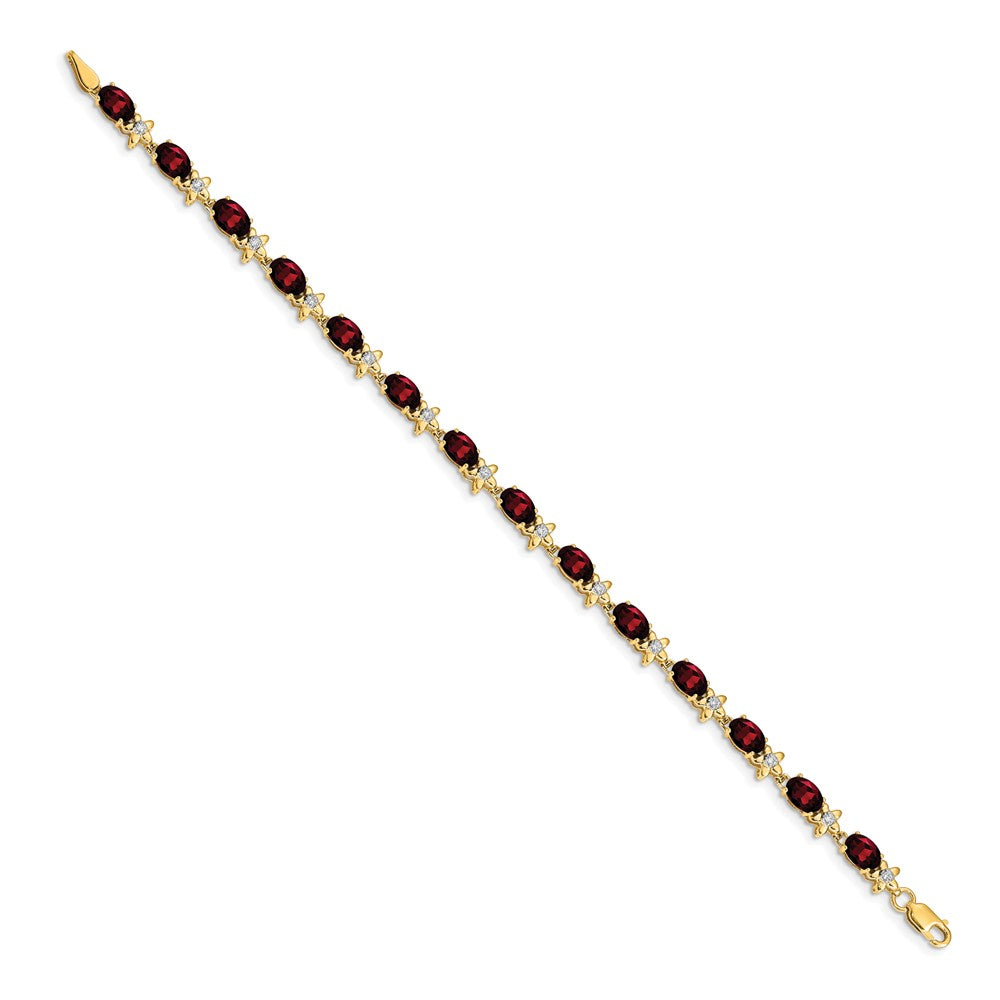 Gold Floral Diamond & Gemstone Bracelets