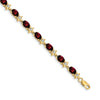 Gold Floral Diamond & Gemstone Bracelets