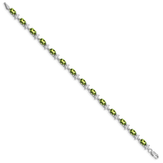 Gold Floral Diamond & Gemstone Bracelets