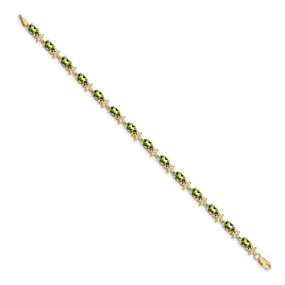 Gold Floral Diamond & Gemstone Bracelets