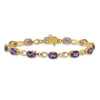 Gold Diamond & Gemstone Bracelets