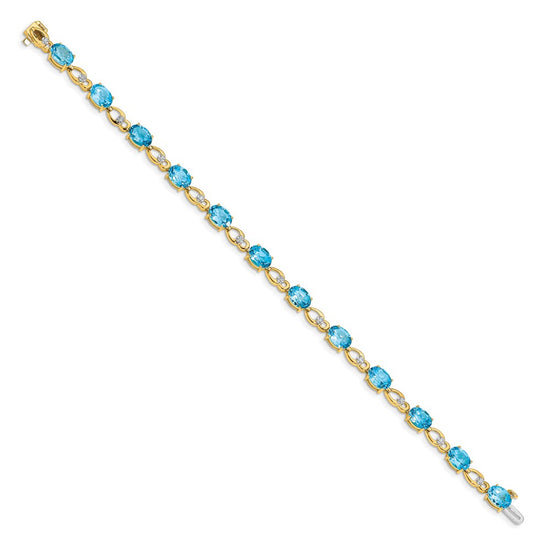 Gold Diamond & Gemstone Bracelets