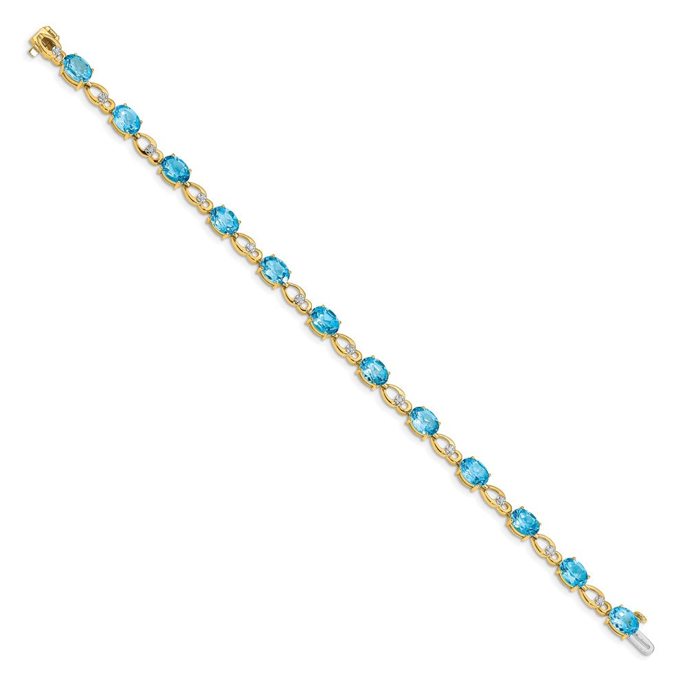 Gold Diamond & Gemstone Bracelets