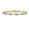 Gold Diamond & Gemstone Bracelets