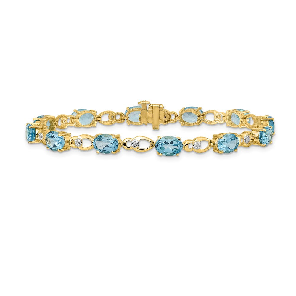 Gold Diamond & Gemstone Bracelets