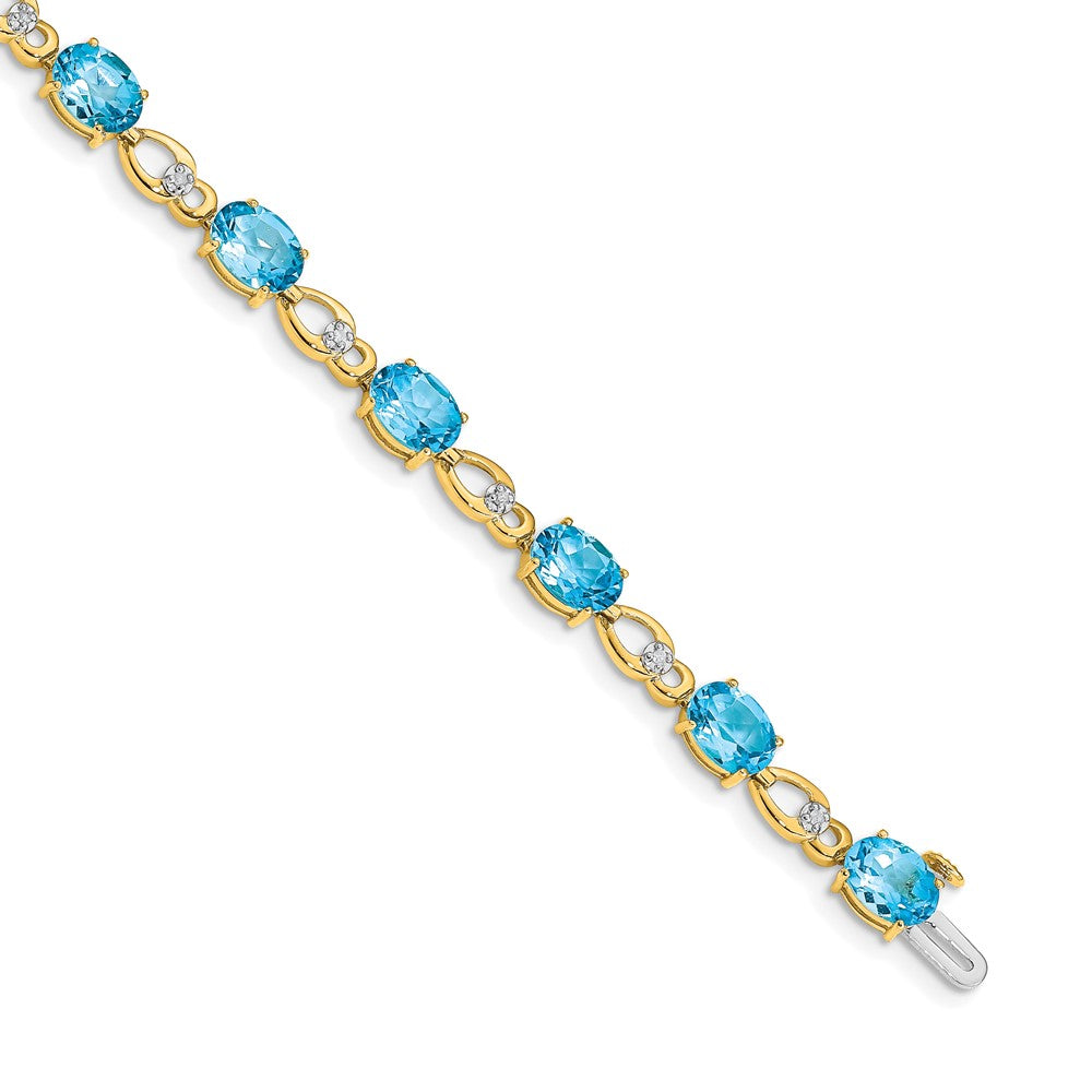 Gold Diamond & Gemstone Bracelets