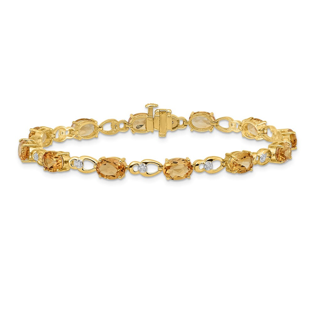 Gold Diamond & Gemstone Bracelets