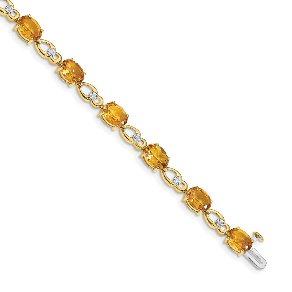 Gold Diamond & Gemstone Bracelets