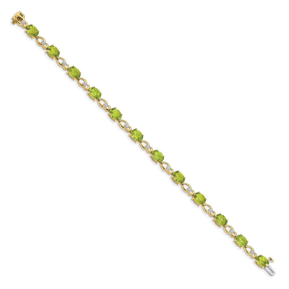 Gold Diamond & Gemstone Bracelets