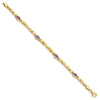 Gold Gemstone Bracelets