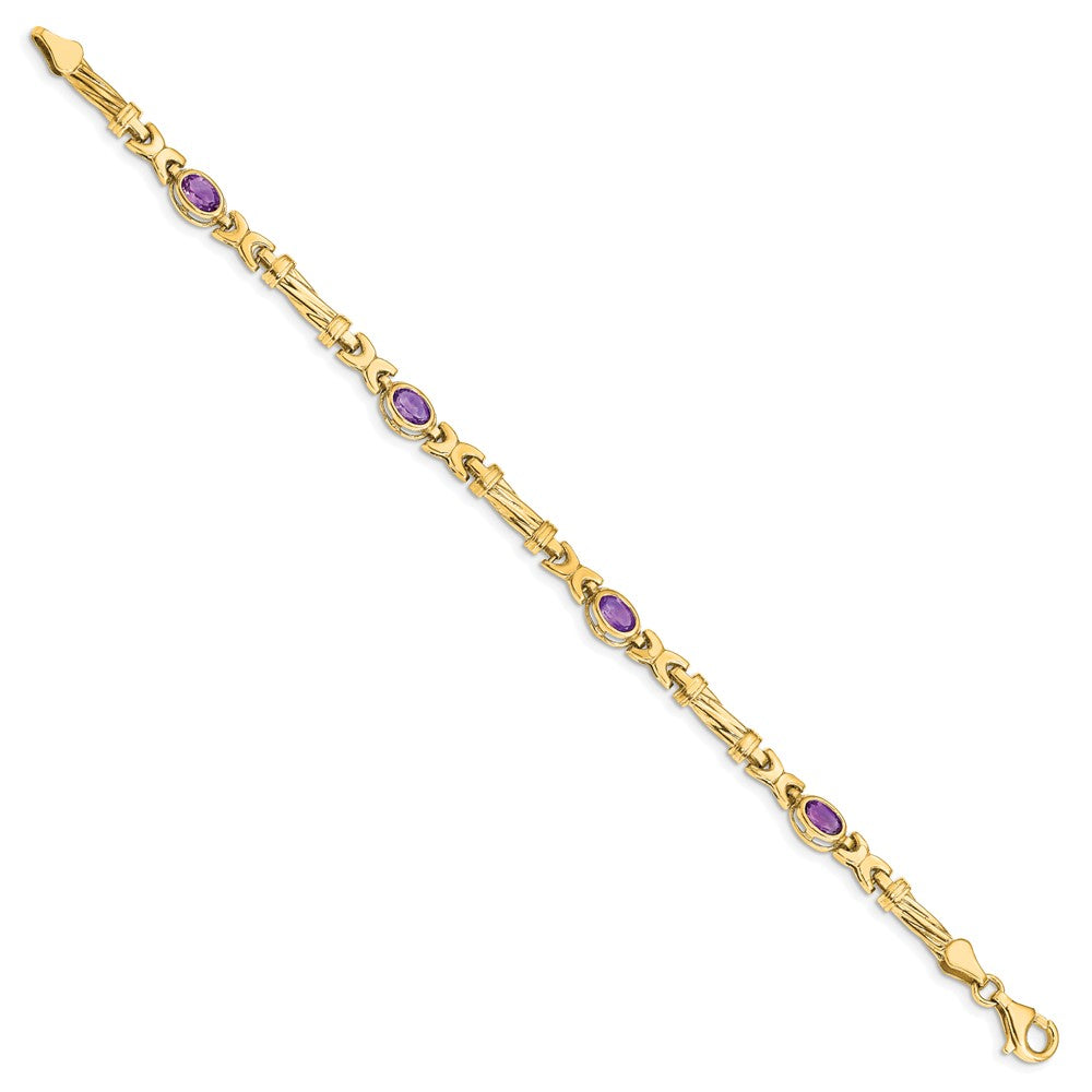 Gold Gemstone Bracelets