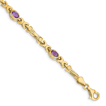 Gold Gemstone Bracelets