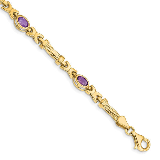 Gold Gemstone Bracelets