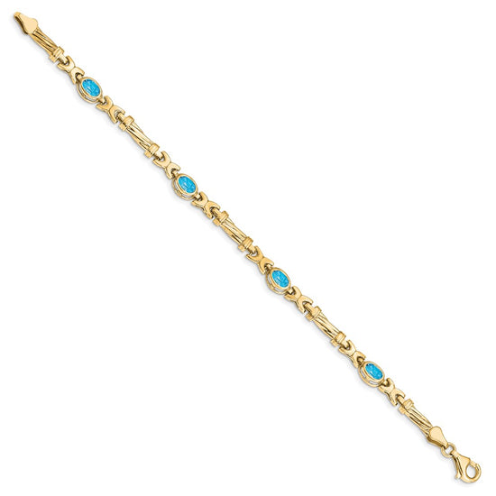 Gold Gemstone Bracelets