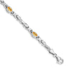 Gold Gemstone Bracelets