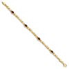 Gold Gemstone Bracelets