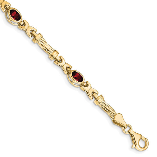 Gold Gemstone Bracelets
