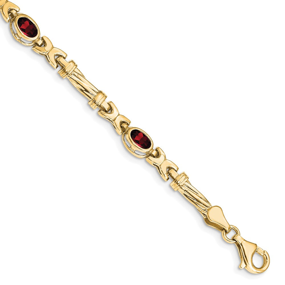 Gold Gemstone Bracelets