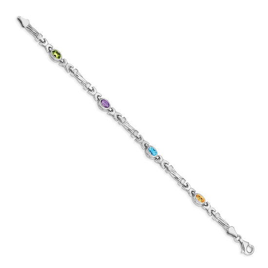 Gold Gemstone Bracelets