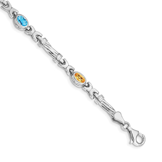 Gold Gemstone Bracelets