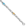Gold Gemstone Bracelets