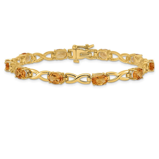 Gold Gemstone Bracelets