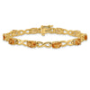 Gold Gemstone Bracelets
