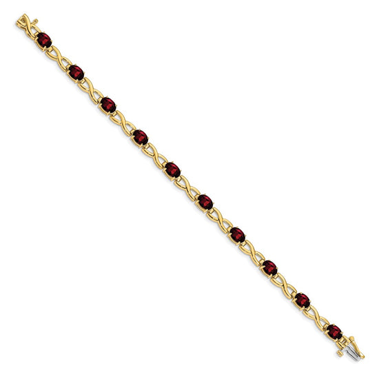 Gold Gemstone Bracelets