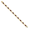 Gold Gemstone Bracelets