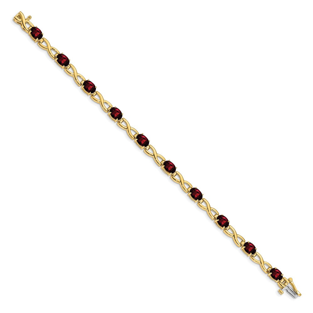 Gold Gemstone Bracelets