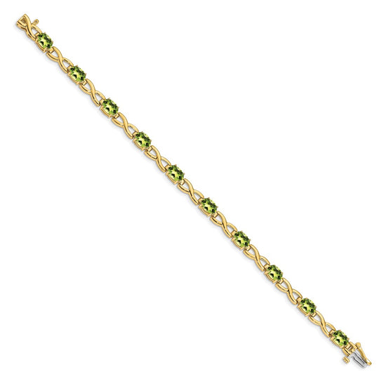 Gold Gemstone Bracelets