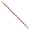 Gold Gemstone Bracelets