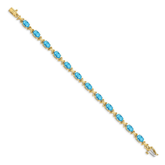 Gold Gemstone Bracelets