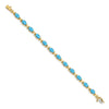 Gold Gemstone Bracelets