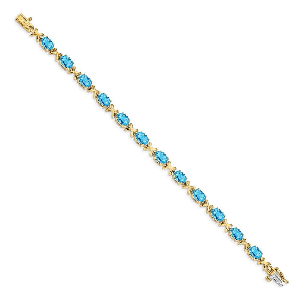Gold Gemstone Bracelets
