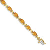 Gold Gemstone Bracelets