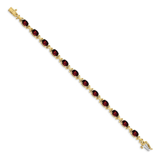 Gold Gemstone Bracelets