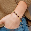 Gold Gemstone Bracelets